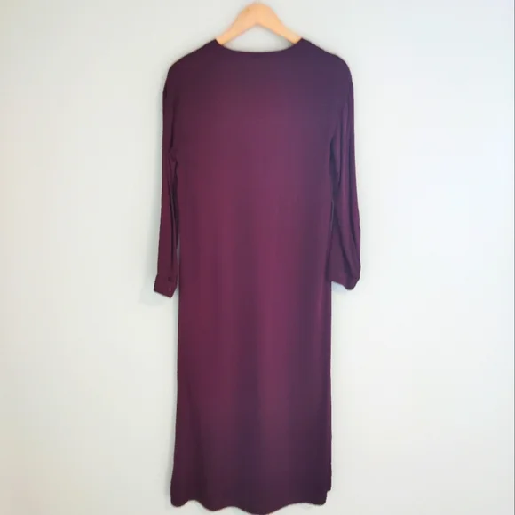 Cloth & Stone V neck Midi Dress - Picture 4 of 6